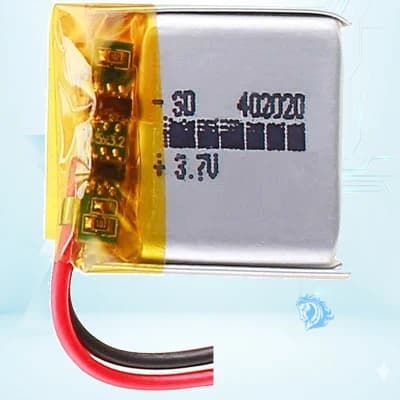 باتری لیتیوم پلیمر با ظرفیت 200mAh سایز 402020 - تصویر محصول