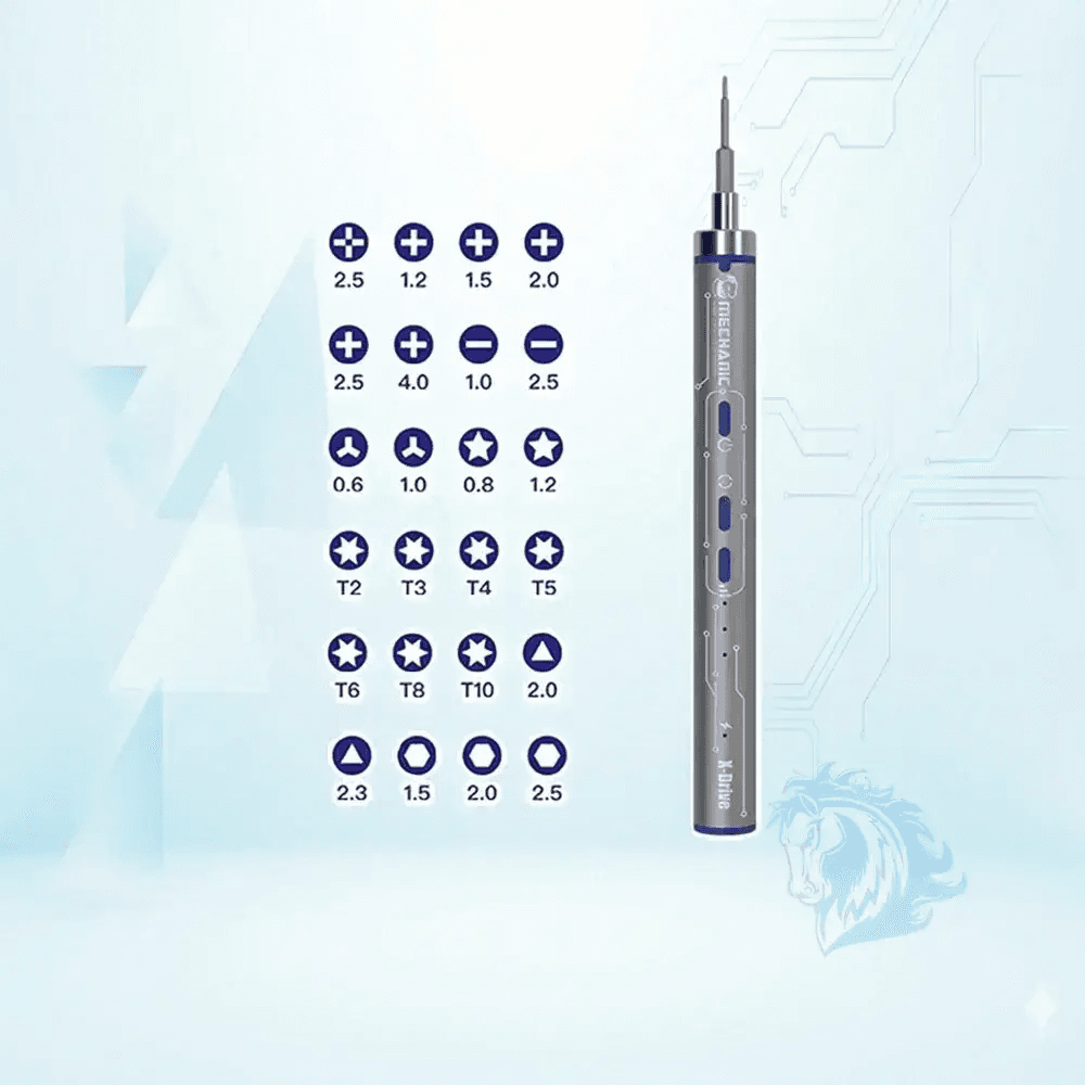 پیچ گوشتی شارژی 24 عددی مکانیک مدل Mechanic X-Drive - تصویر محصول
