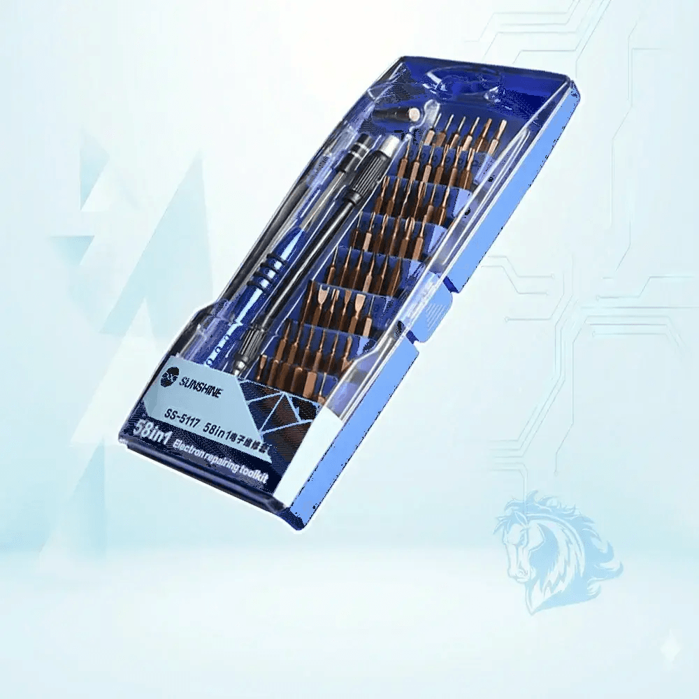 ست پیچ گوشتی 58 عددی سانشاین مدل Sunshine Ss-5117 - تصویر محصول