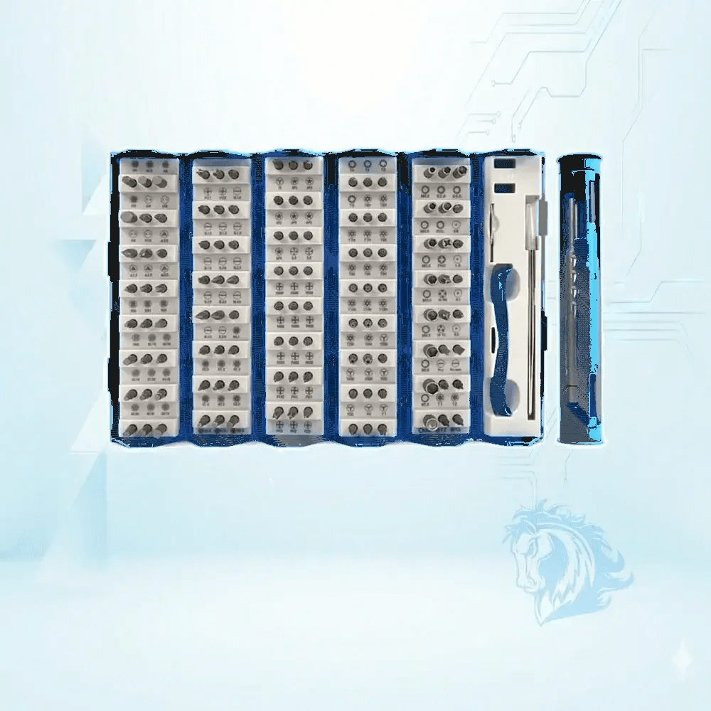 ست پیچ گوشتی 128 عددی سانشاین مدل Sunshine Ss-5120 - تصویر 3