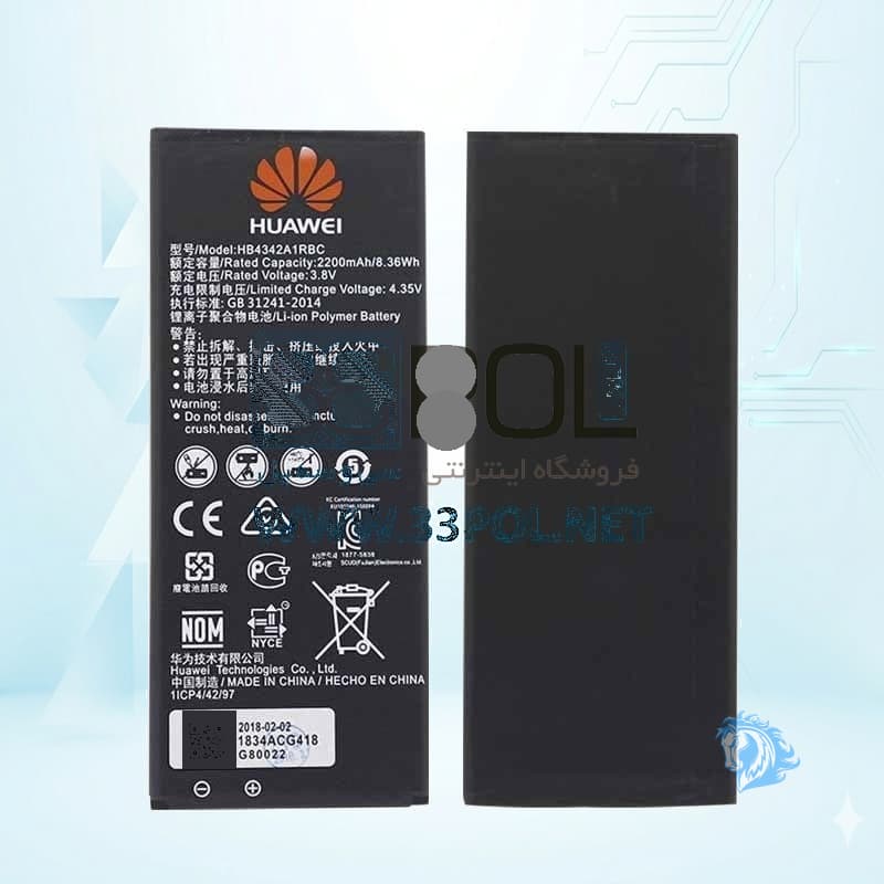 باتری هوآوی Huawei Y6 Hb4342a1rbc - تصویر محصول