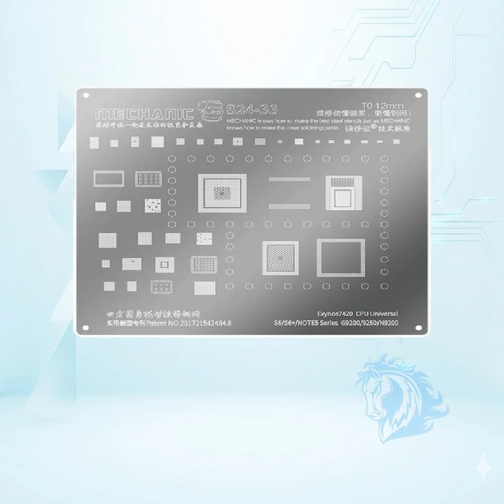 شابلون مکانیک سی پی یو Mechanic S24-33 Exynos Cpu - تصویر محصول