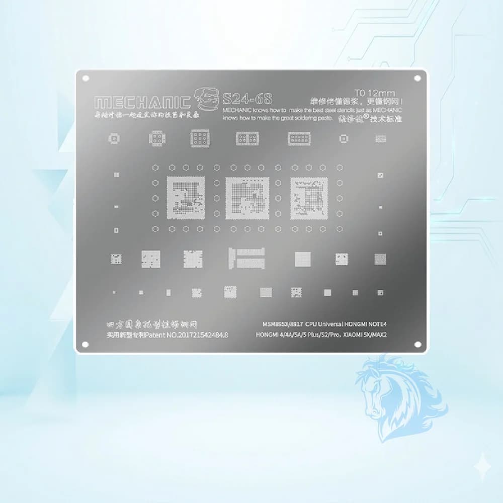 شابلون مکانیک سی پی یو Mechanic S24-68 Qualcomm Cpu - تصویر محصول