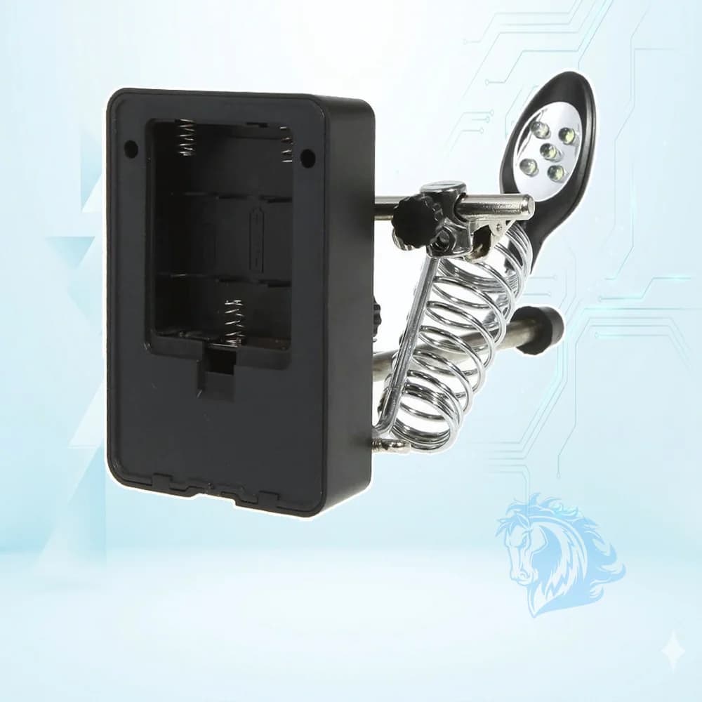 گیره مونتاژ ذره بین دار و پایه هویه مدل Te-800 - تصویر 3