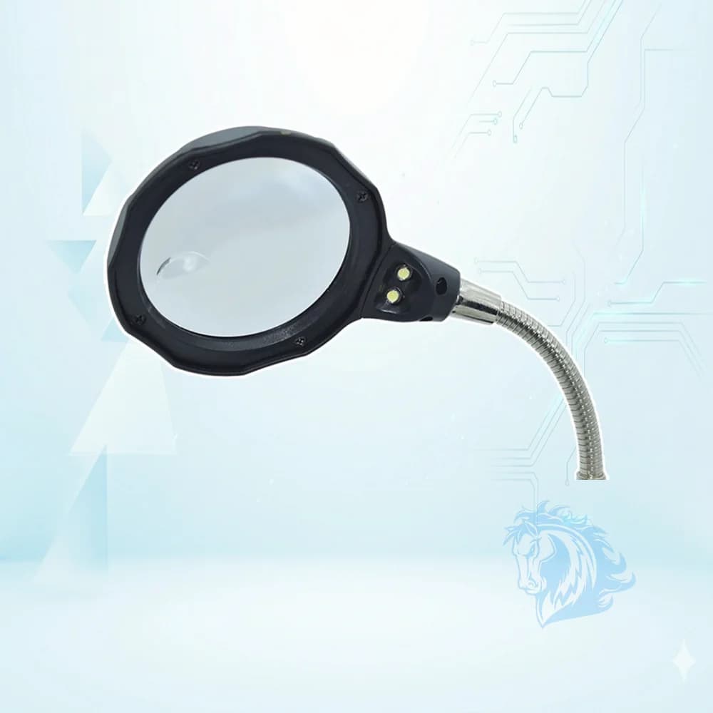 گیره مونتاژ ذره بین دار و پایه هویه مدل Te-801 - تصویر 3