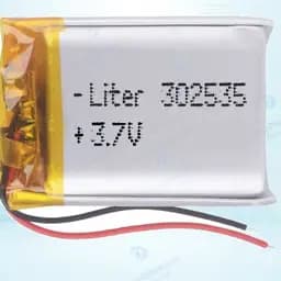 باتری لیتیوم پلیمر با ظرفیت 180mAh سایز 302535