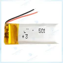 باتری لیتیوم پلیمر با ظرفیت 500mAh سایز 501540