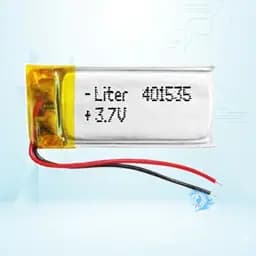 باتری لیتیوم پلیمر با ظرفیت 250mAh سایز 401535 خرید