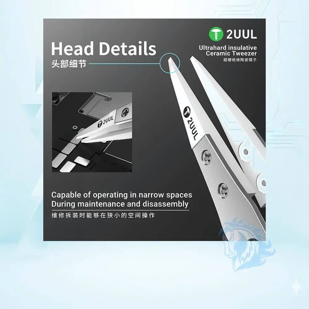 پنس سر صاف 2UUL مدل TW31 - تصویر 3