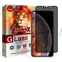محافظ صفحه نمایش حریم شخصی لایونکس مدل Fps مناسب برای گوشی موبایل اپل iPhone Xr