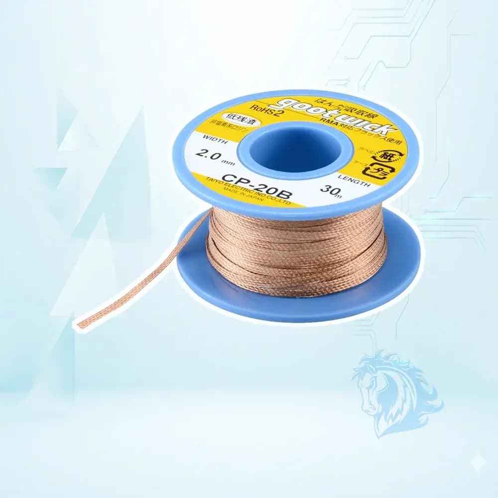سیم قلع کش گوت ویک مدل Goot Wick Cp-20B - تصویر محصول