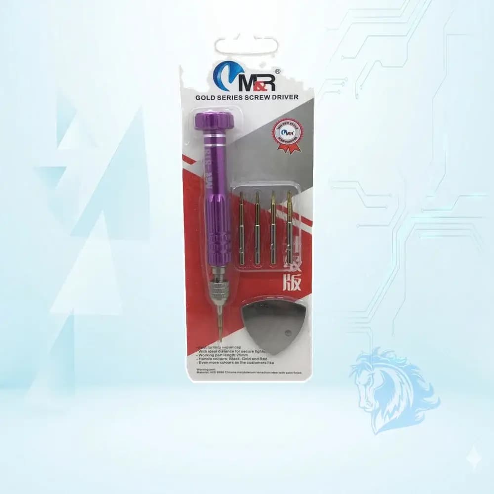 ست پیچ گوشتی تعمیرات موبایل M&r مدل 818 - تصویر 3