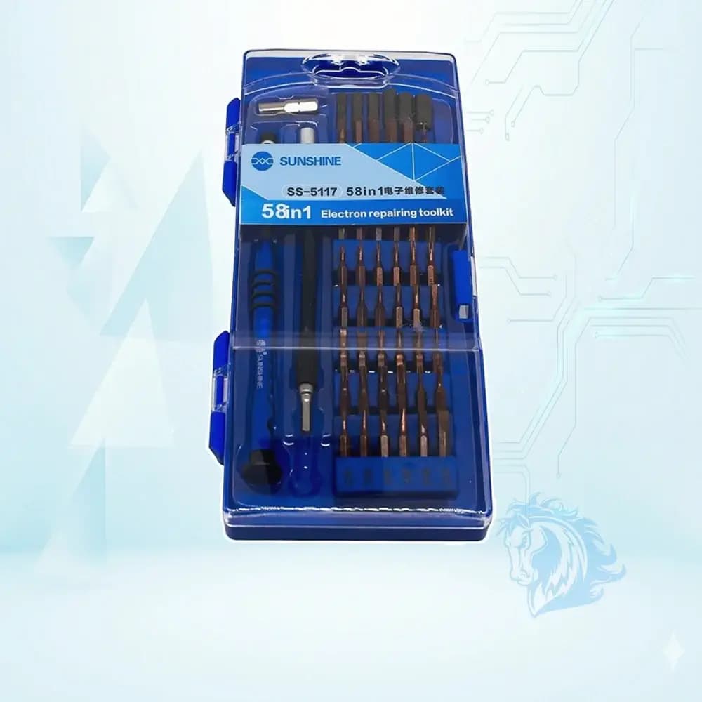 ست پیچ گوشتی 58 عددی سانشاین مدل Sunshine Ss-5117 - تصویر 3