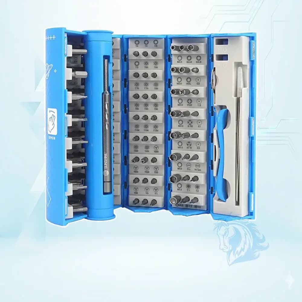 ست پیچ گوشتی 128 عددی سانشاین مدل Sunshine Ss-5120 - تصویر محصول