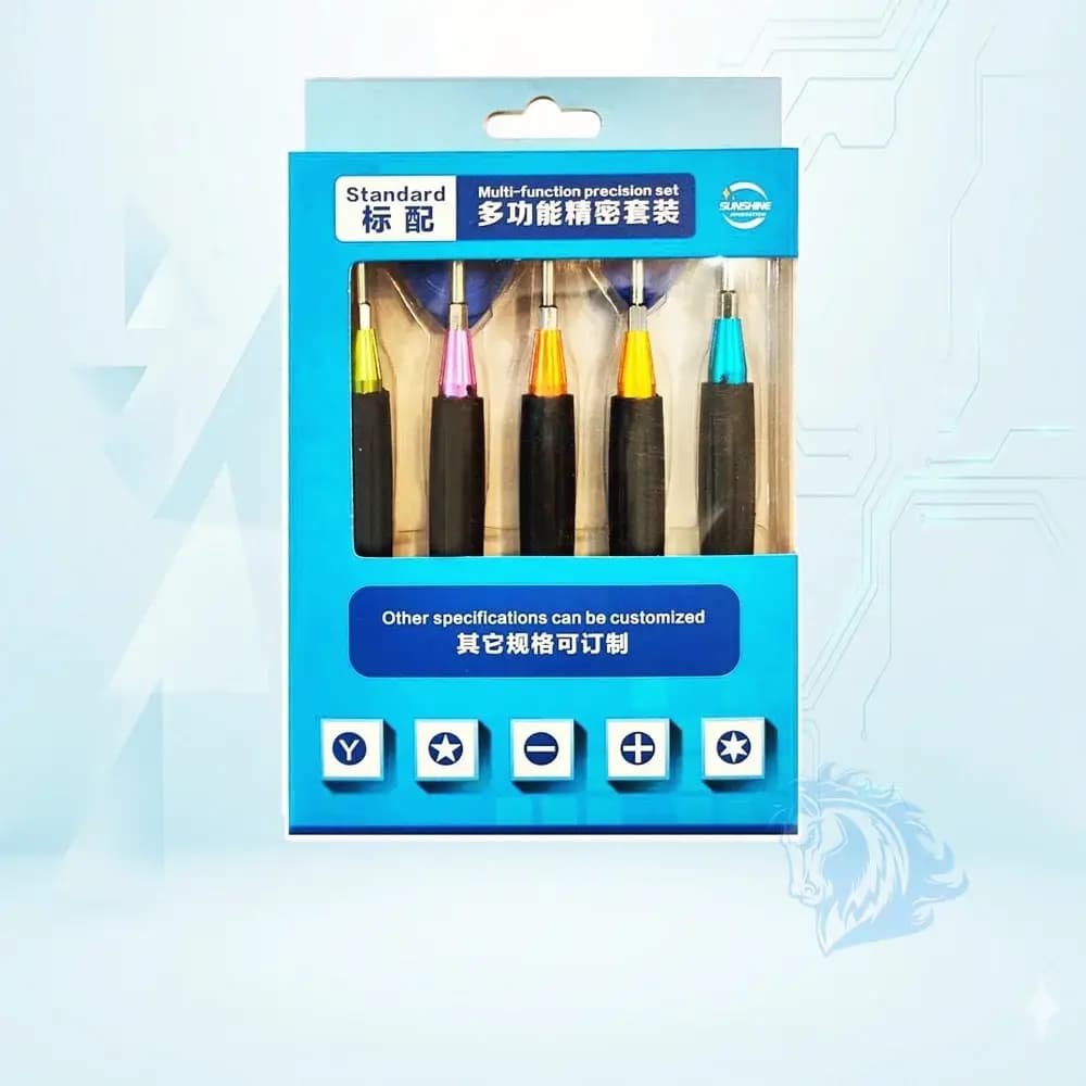 ست پیچ گوشتی و قاب باز کن 7 عددی سانشاین مدل Sunshine Ss-5103 - تصویر 2