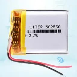 باتری لیتیوم پلیمر با ظرفیت 300mAh سایز 502530 خرید