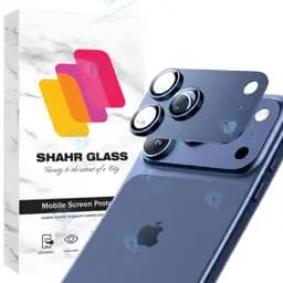 محافظ لنز دوربین فلزی شهر گلس مدل 3d1ms مناسب برای گوشی موبایل اپل iPhone 17 Pro