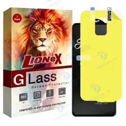 محافظ صفحه نمایش لایونکس مدل 2SN مناسب برای گوشی موبایل شیائومی Redmi Note 9 Pro Max به همراه محافظ پشت گوشی