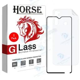 محافظ صفحه نمایش هورس مدل 2FN مناسب برای گوشی موبایل شیائومی Redmi Note 8 2021 به همراه محافظ پشت گوشی