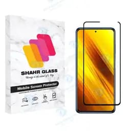 محافظ صفحه نمایش شهر گلس مدل Ful مناسب برای گوشی موبایل شیائومی Poco X3 NFC