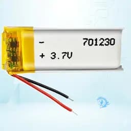 باتری لیتیوم پلیمر با ظرفیت 250mAh سایز 701230 خرید