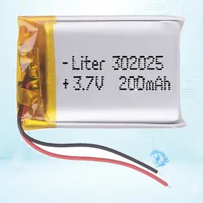 باتری لیتیوم پلیمر با ظرفیت 250mAh سایز 302025 - تصویر محصول