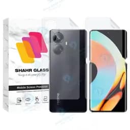 محافظ صفحه نمایش شهر گلس مدل Mtnanfbsh مناسب برای گوشی موبایل ریلمی Realme 10 Pro Plus به همراه محافظ پشت گوشی