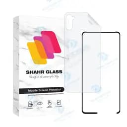 محافظ صفحه نمایش سرامیک شفاف شهر گلس مدل Ceraminanosh مناسب برای گوشی موبایل سامسونگ Galaxy A11 / M11 به همراه محافظ پشت گوشی