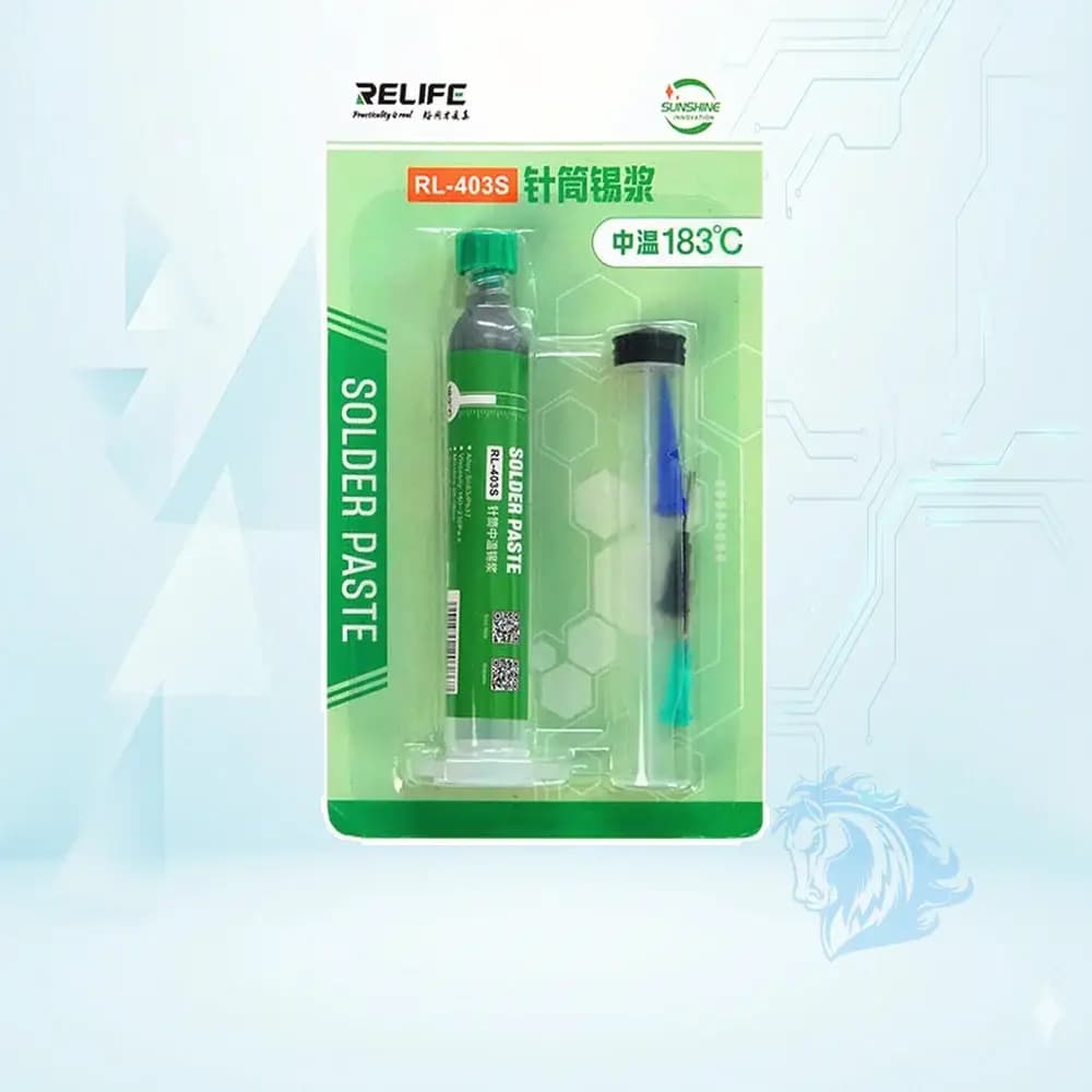 خمیر قلع سرنگی ریلایف مدل Relife Rl-403S 183°C - تصویر 2