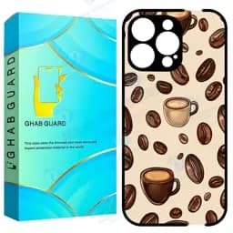 کاور قاب گارد طرح قهوه مدل Gchp16p مناسب برای گوشی موبایل اپل iPhone 16 Pro