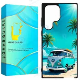 کاور قاب گارد طرح ماشین مدل Gchps22u مناسب برای گوشی موبایل سامسونگ Galaxy S22 Ultra 5G