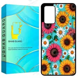 کاور قاب گارد طرح گل گلی مدل GCHPA72 مناسب برای گوشی موبایل سامسونگ Galaxy A72 4G