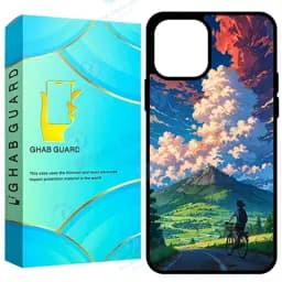 کاور قاب گارد طرح طبیعت مدل GCHP12 مناسب برای گوشی موبایل اپل iPhone 12