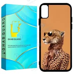 کاور قاب گارد طرح پلنگ مدل Gchpx مناسب برای گوشی موبایل اپل iPhone X / Xs