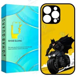 کاور قاب گارد طرح بتمن مدل Gchp16p مناسب برای گوشی موبایل اپل iPhone 16 Pro