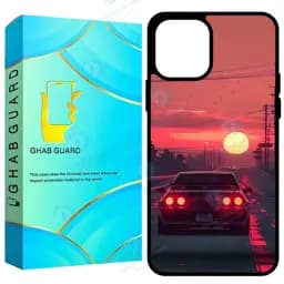 کاور قاب گارد طرح ماشین مدل Gchp12p مناسب برای گوشی موبایل اپل iPhone 12 Pro