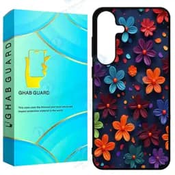 کاور قاب گارد طرح گل گلی مدل GCHPS24 مناسب برای گوشی موبایل سامسونگ Galaxy S24