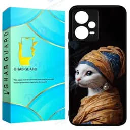 کاور قاب گارد طرح گربه مدل Gchpx5p مناسب برای گوشی موبایل شیائومی Poco X5 Pro 5G