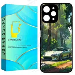 کاور قاب گارد طرح ماشین مدل GCHPN12 مناسب برای گوشی موبایل شیائومی Redmi Note 12 4G