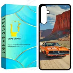 کاور قاب گارد طرح ماشین مدل GCHPA24 مناسب برای گوشی موبایل سامسونگ Galaxy A24 4G