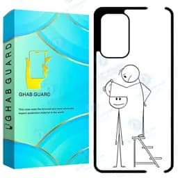 کاور قاب گارد طرح بی مخ مدل GCHPA53 مناسب برای گوشی موبایل سامسونگ Galaxy A53 5G