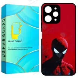 کاور قاب گارد طرح اسپایدر من مدل GCHPR12 مناسب برای گوشی موبایل شیائومی Redmi 12 4G / Redmi 12 5G / Poco M6 Pro 5G