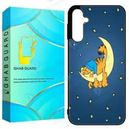 کاور قاب گارد طرح گارفیلد مدل GCHPA55 مناسب برای گوشی موبایل سامسونگ Galaxy A55 5G