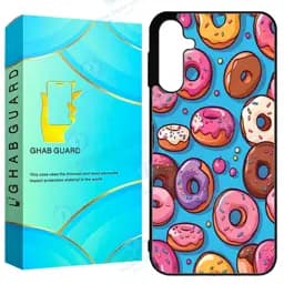 کاور قاب گارد طرح دونات مدل GCHPA55 مناسب برای گوشی موبایل سامسونگ Galaxy A55 5G