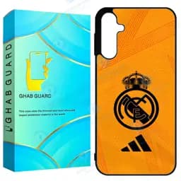 کاور قاب گارد طرح رئال مادرید مدل GCHPA55 مناسب برای گوشی موبایل سامسونگ Galaxy A55 5G