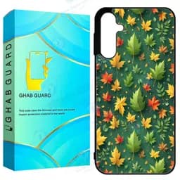 کاور قاب گارد طرح برگ پاییزی مدل GCHPA55 مناسب برای گوشی موبایل سامسونگ Galaxy A55 5G