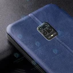 کیف محافظ چرمی شیائومی Leather Standing Magnetic Cover For Xiaomi Poco M2 Pro