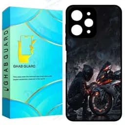 کاور قاب گارد طرح موتور سوار مدل GCHPR12 مناسب برای گوشی موبایل شیائومی Redmi 12 4G / Redmi 12 5G / Poco M6 Pro 5G