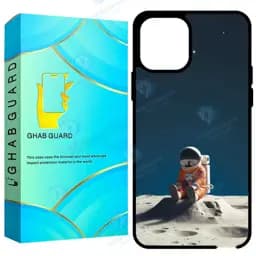 کاور قاب گارد طرح فضانورد مدل GCHP12 مناسب برای گوشی موبایل اپل iPhone 12