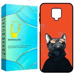 کاور قاب گارد طرح گربه مدل Gchpn9s مناسب برای گوشی موبایل شیائومی Redmi Note 9S / Redmi Note 9 Pro / Redmi Note 9 Pro Max